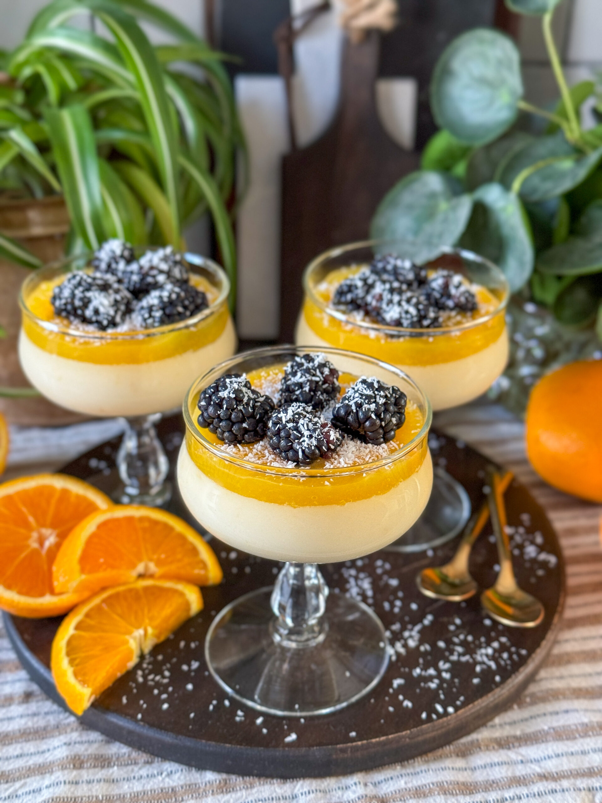 pinit panna cotta met sinaasappel