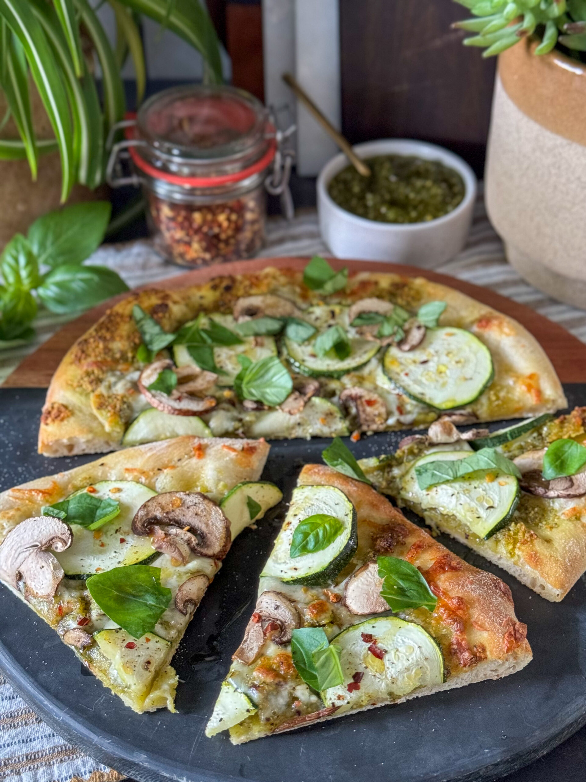 pizza pesto