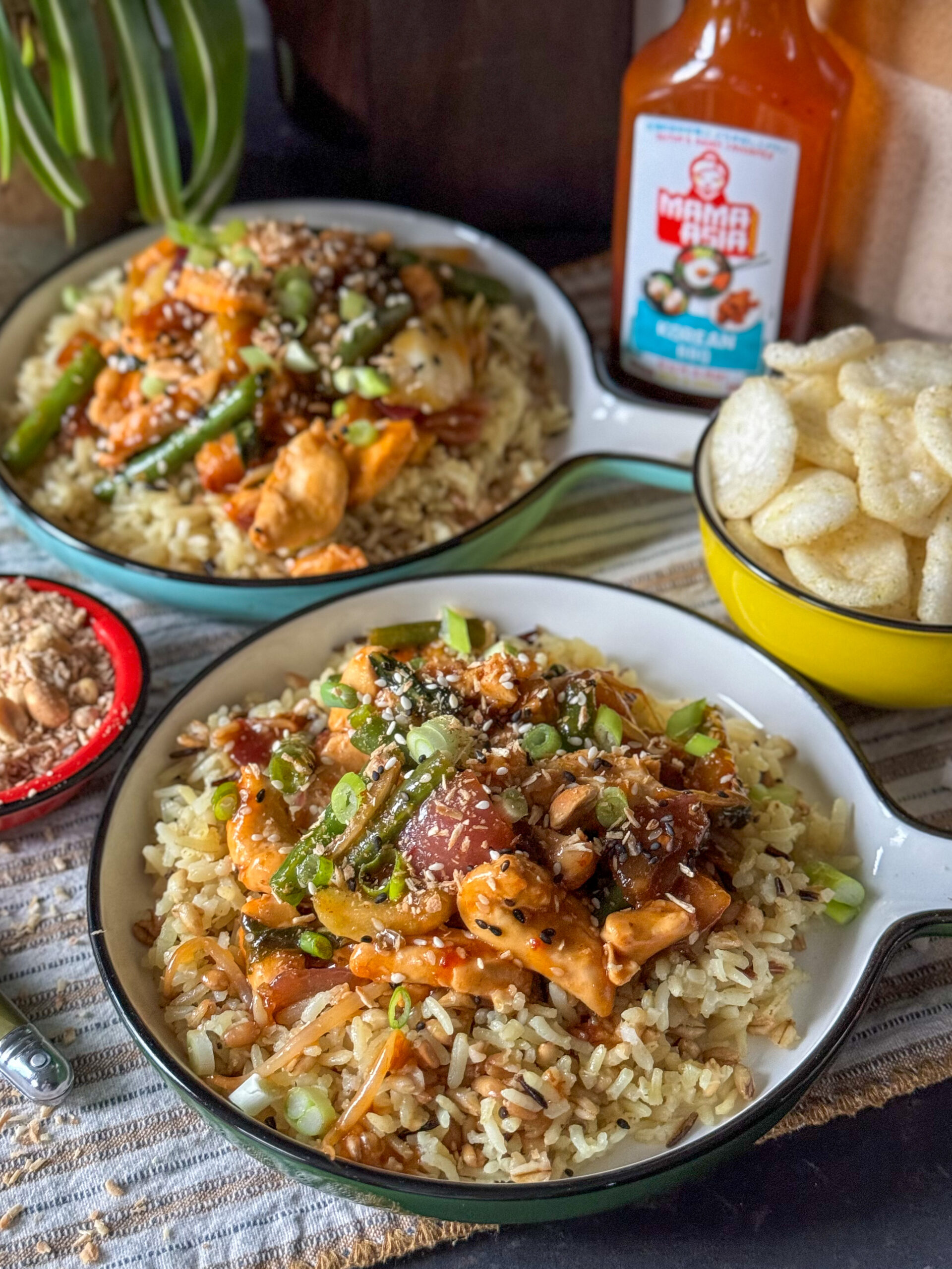 roerbak met Koreaanse saus