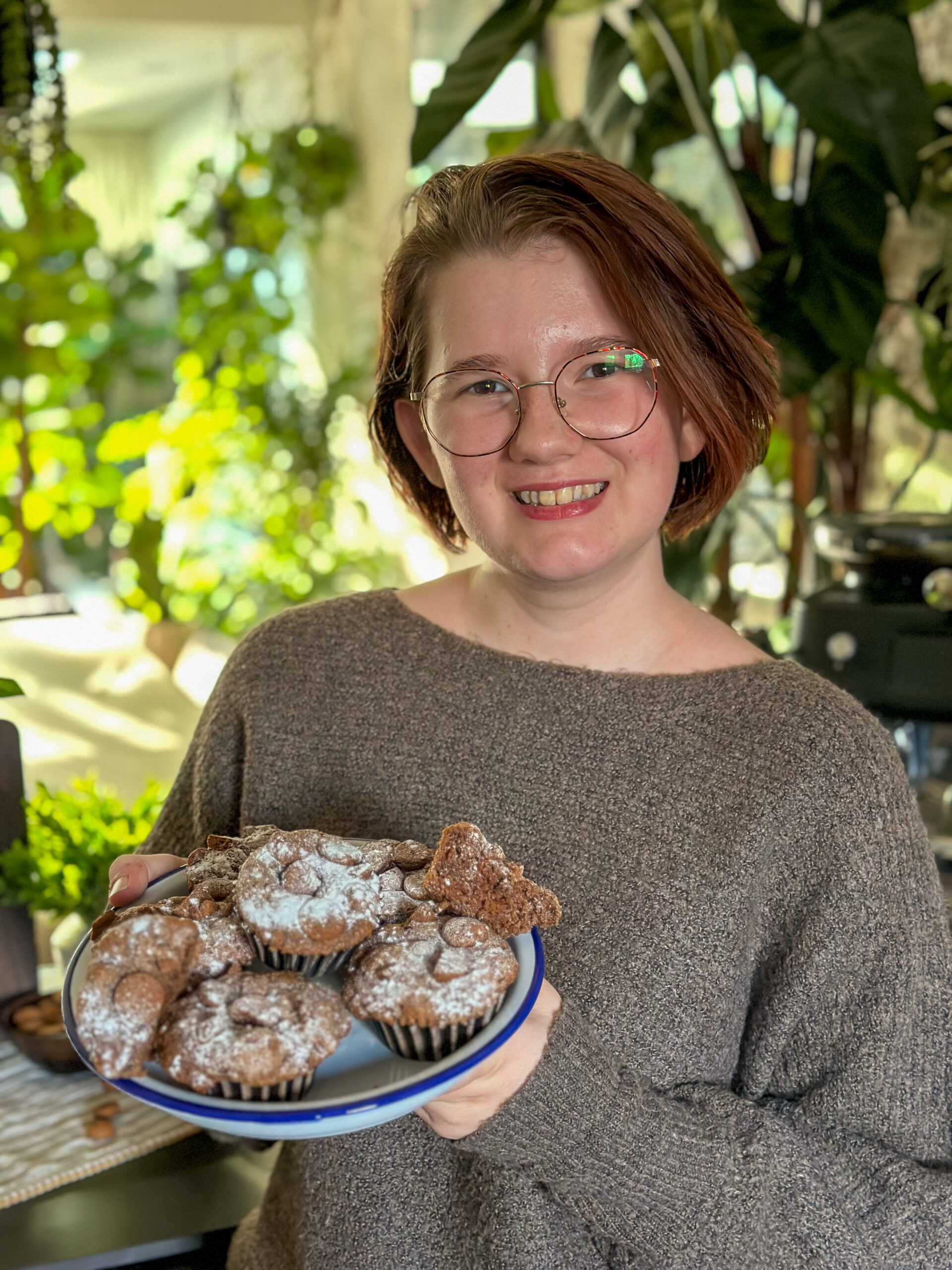 simpele vegan kruidnoten muffins