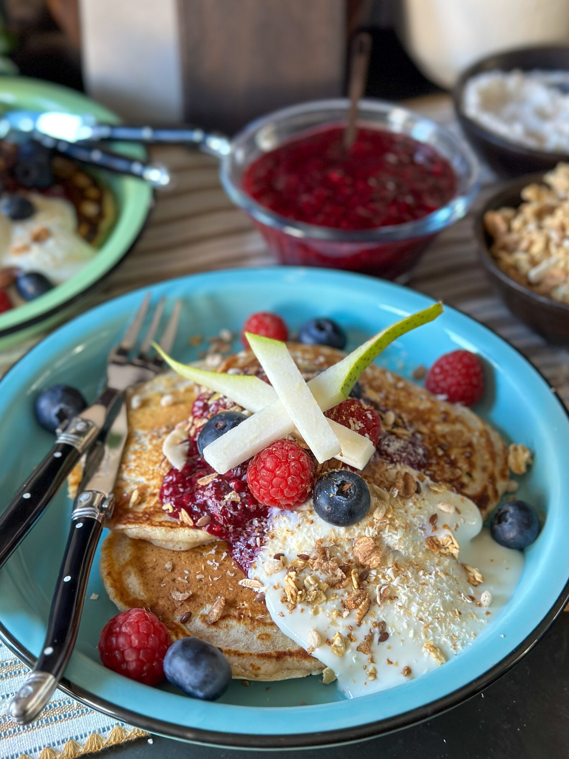 volkoren pancakes 