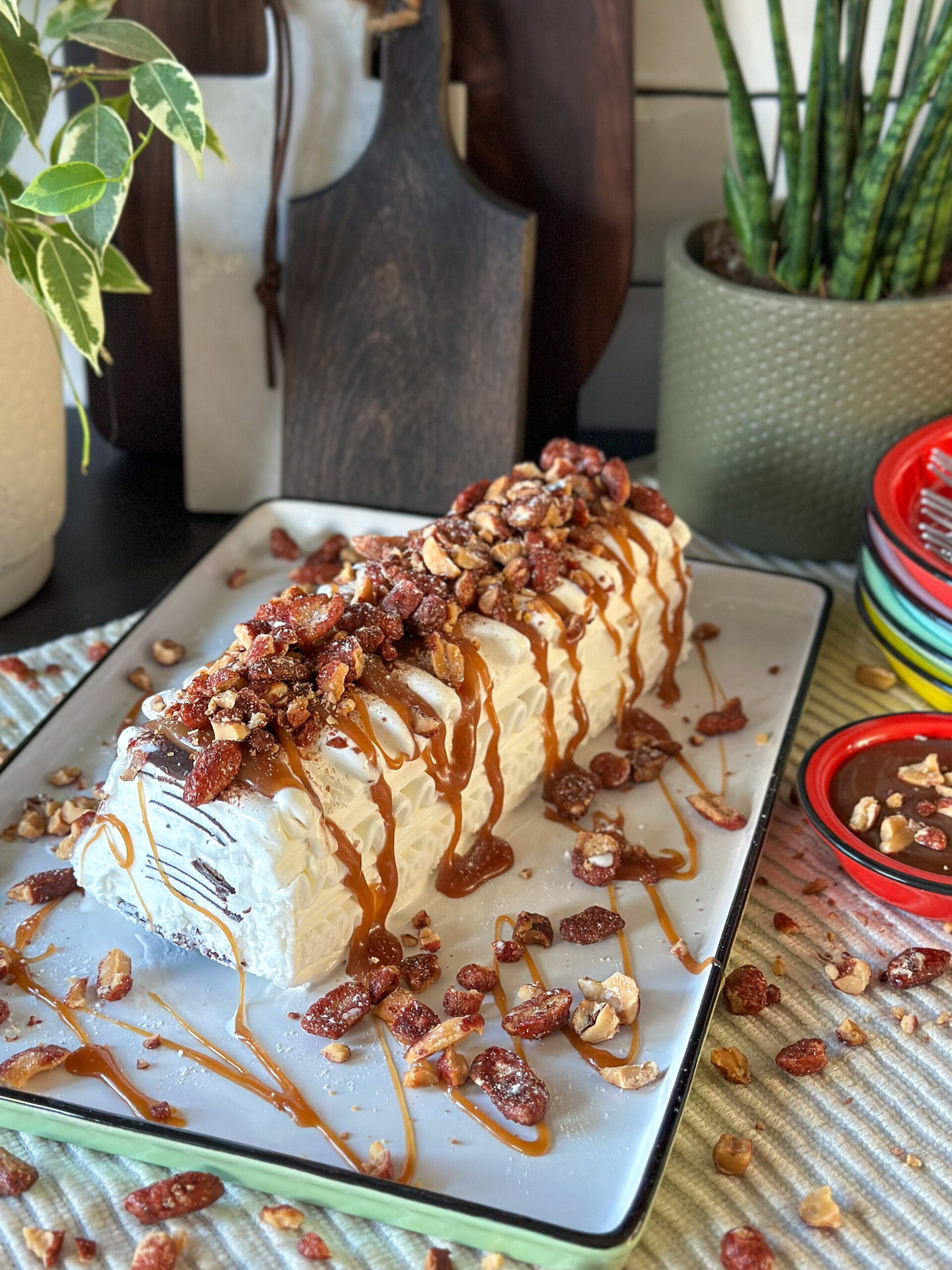 Simpel Kersttoetje: Viennetta met salted caramel