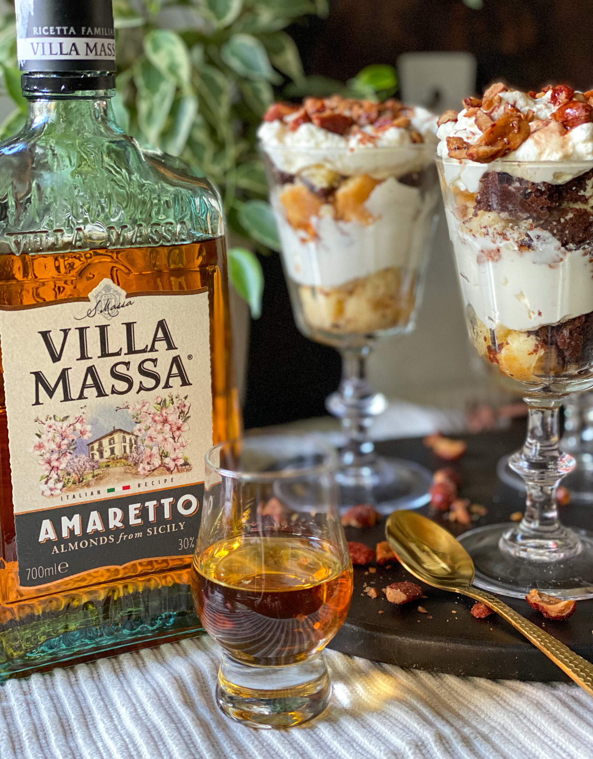amaretto trifle