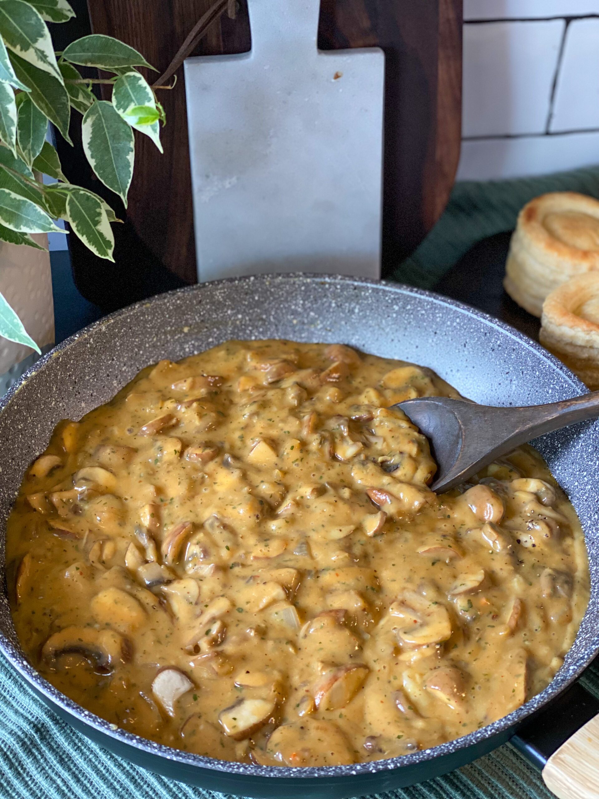 vegan champignon ragout