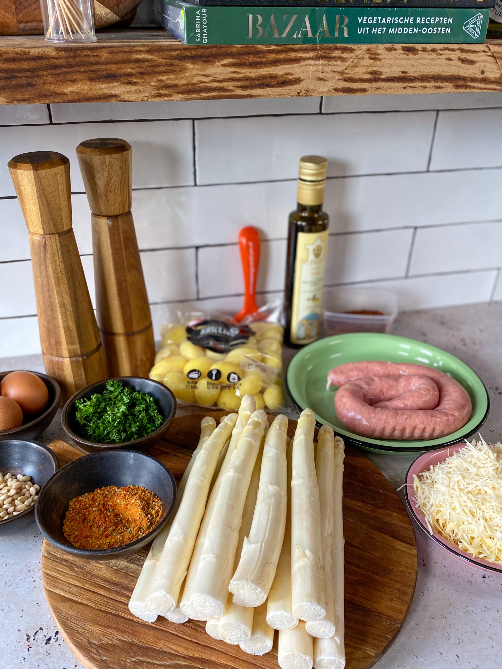 witte asperges