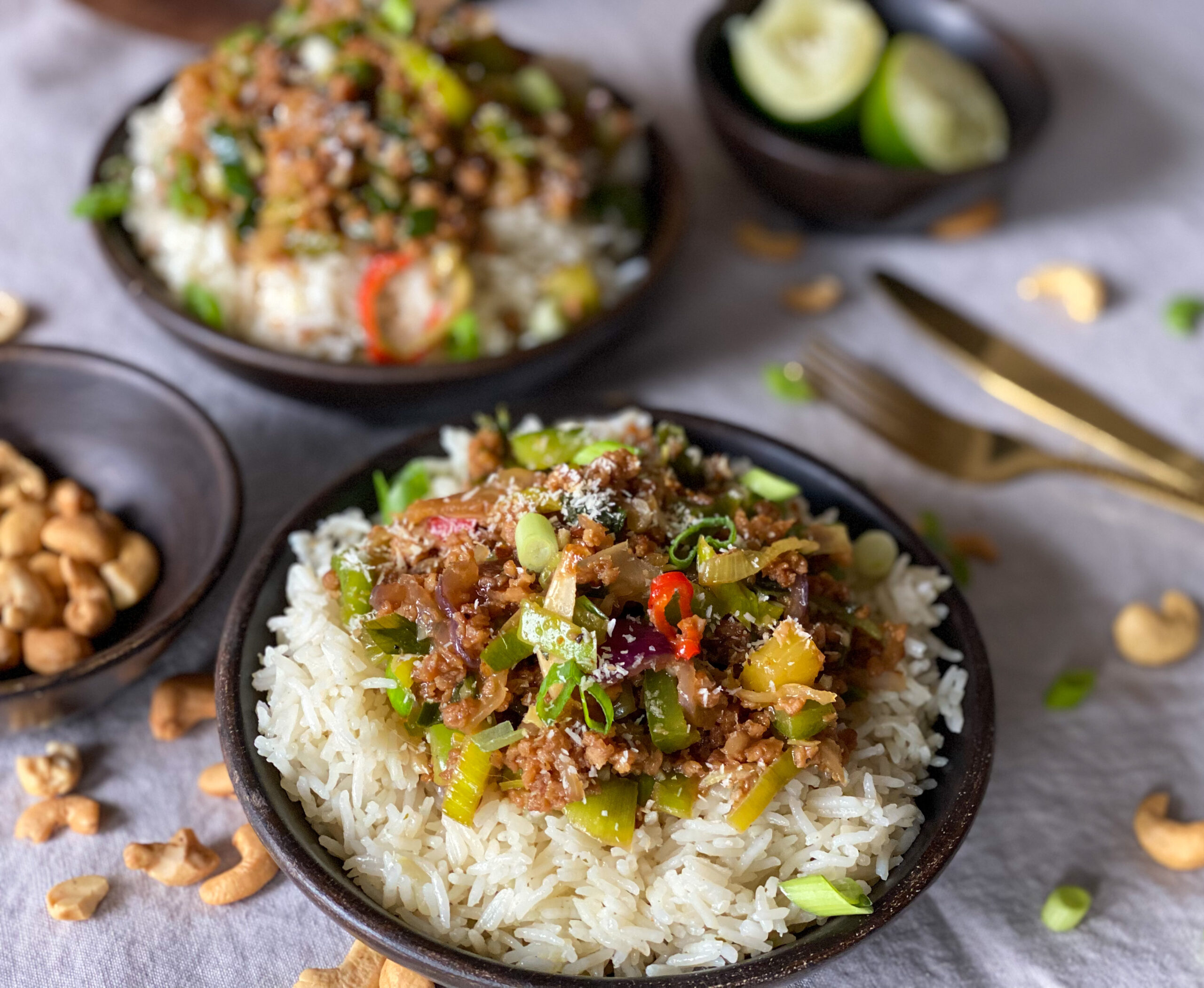 7 x vegetarische recepten: Thaise roerbak 