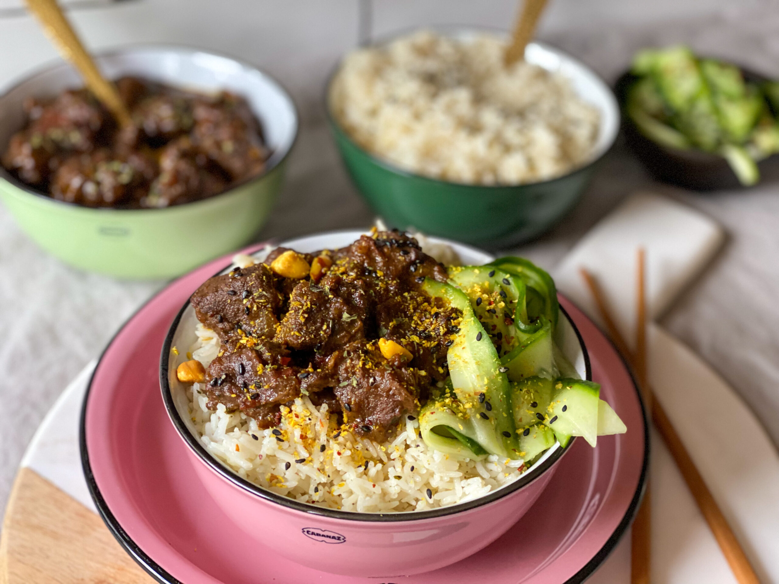 rundvlees stoof met kerrie masala