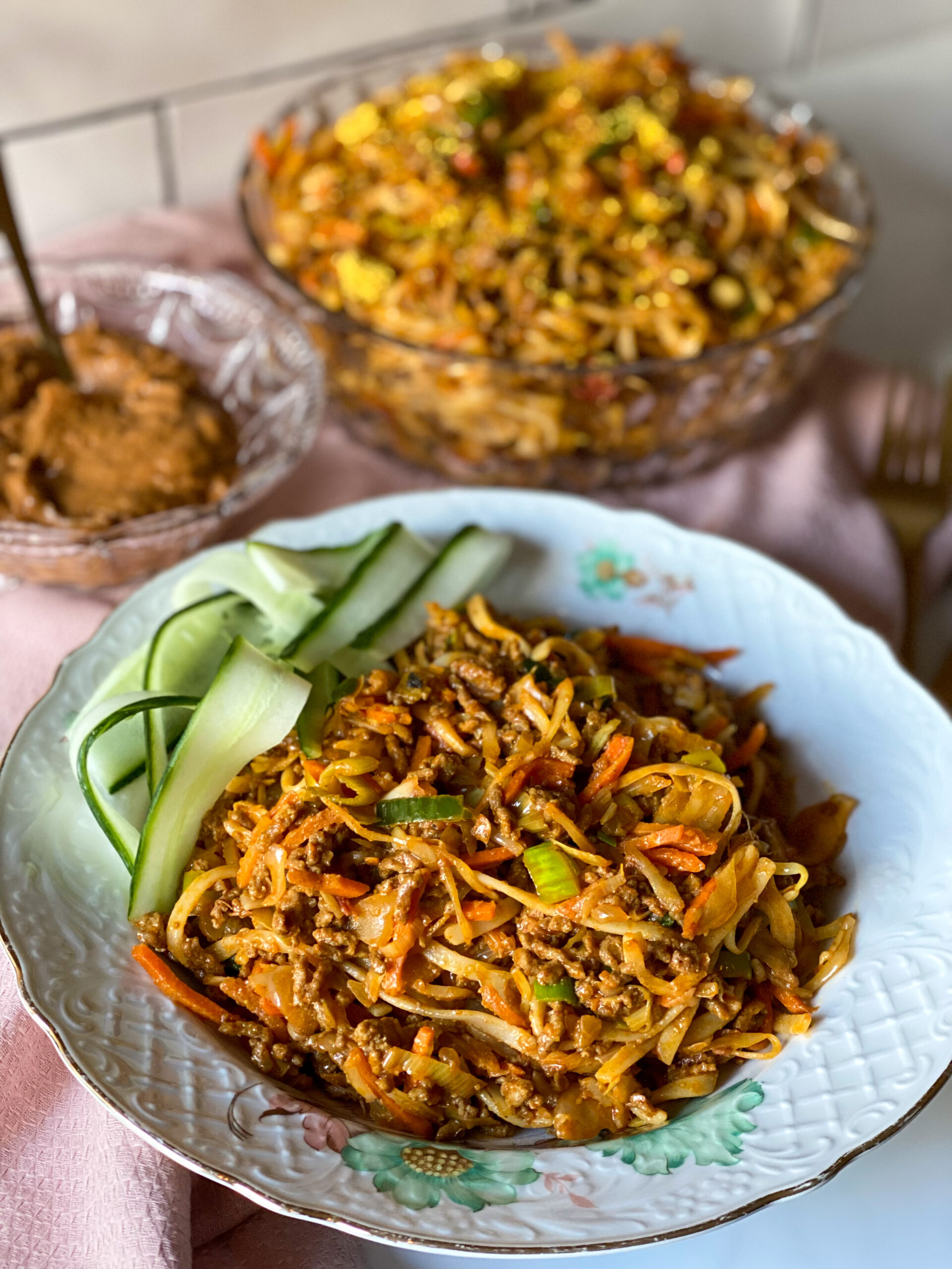 bami met gehakt