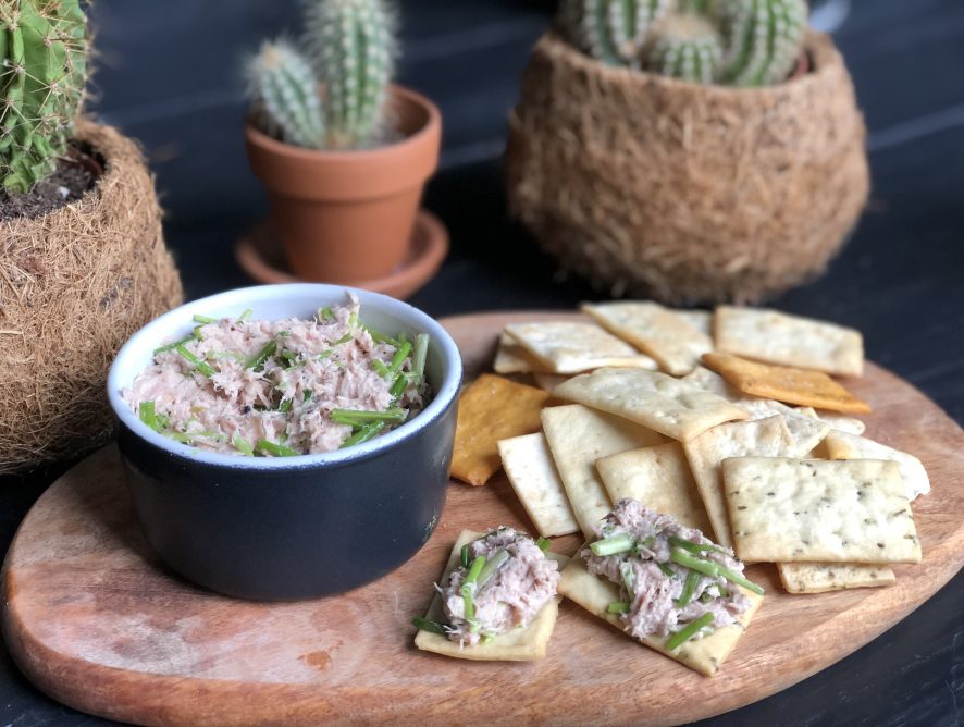 simpele tonijnsalade met bieslook