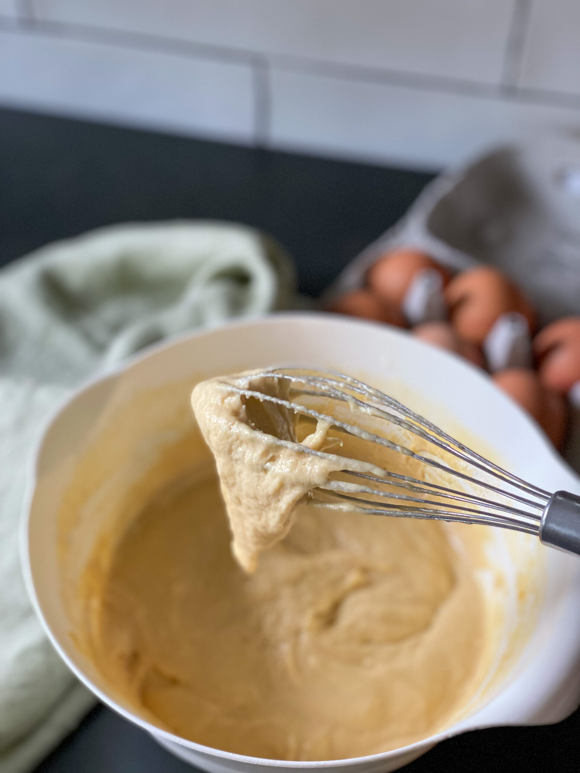 wafel beslag met karnemelk