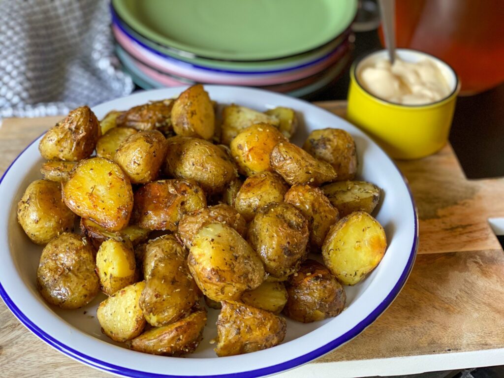 krokante aardappels uit de oven 