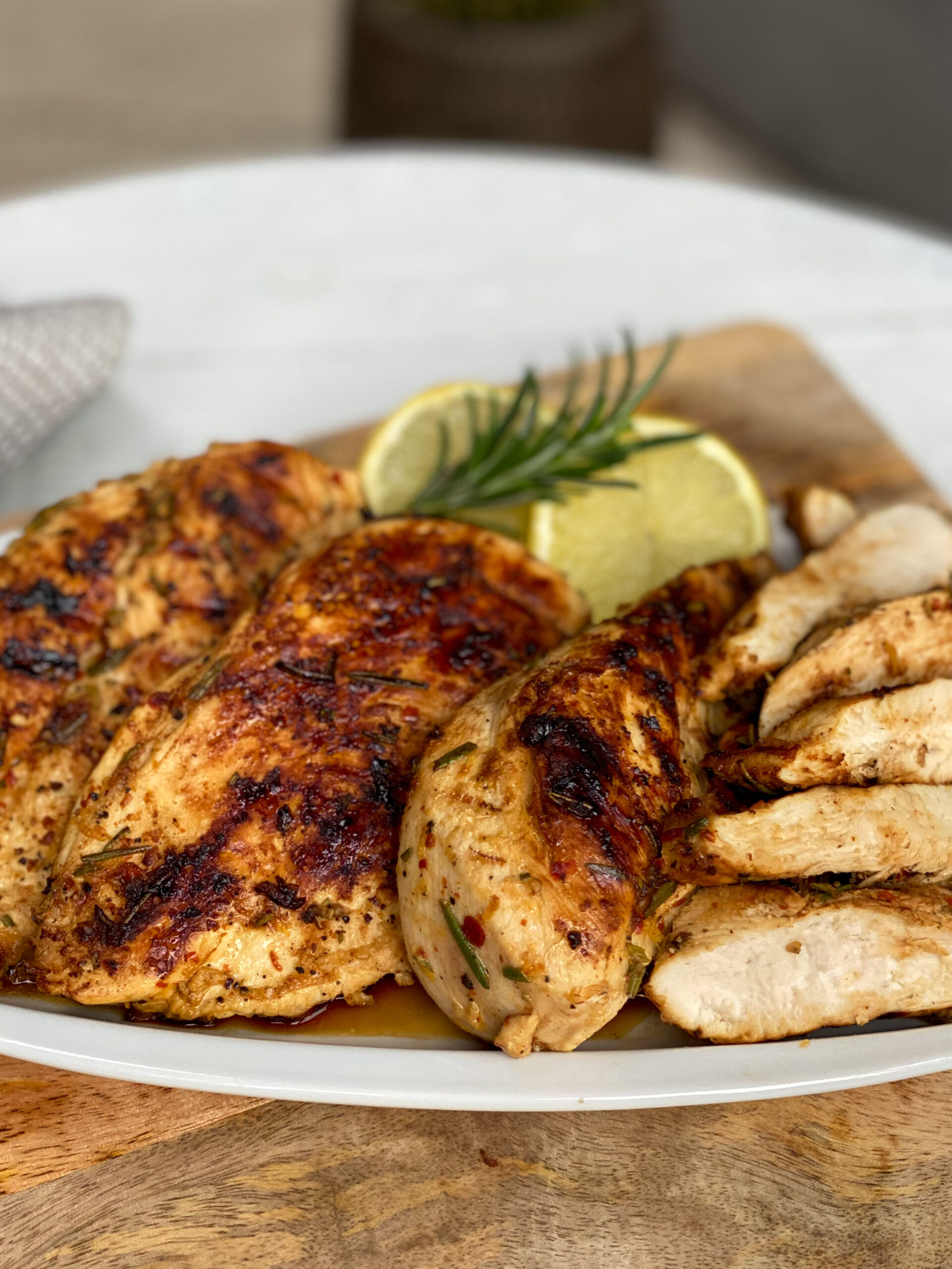 kipfilet met champignonsroomsaus met spek