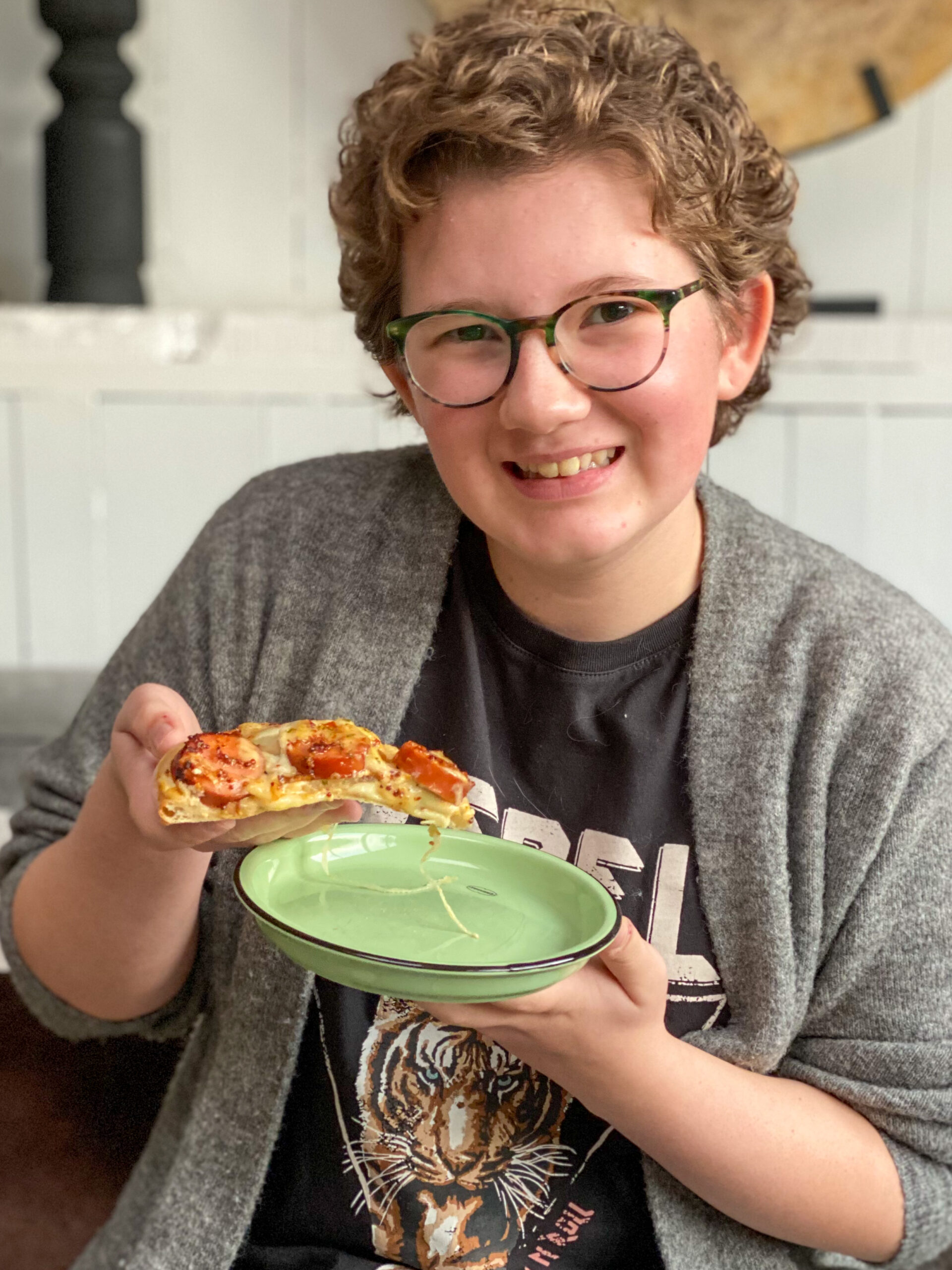 pizza is goedgekeurd door beaudine 