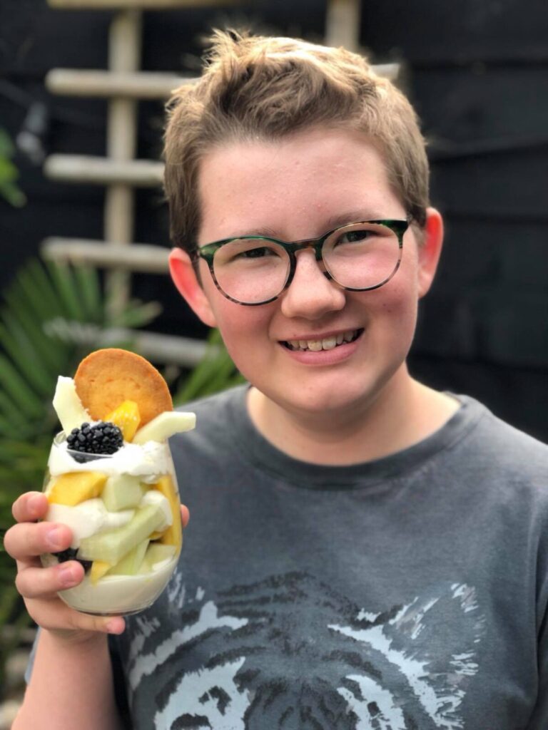 zomers toetje