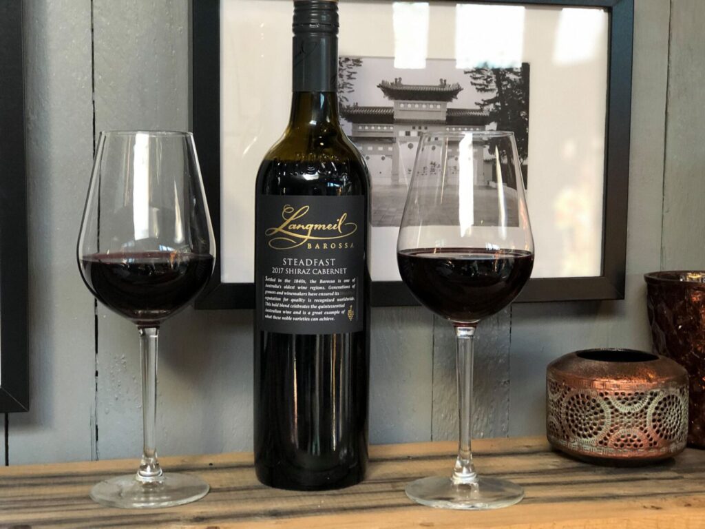 Langmeil Steadfast Shiraz/Cabernet Sauvignon 2016. Wijn van de maand december.