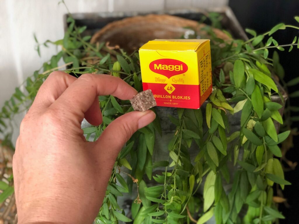 ouderwets maggi blokje