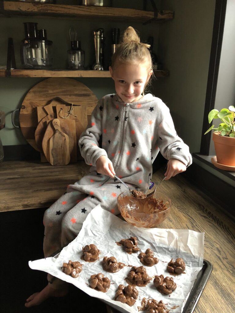 recept kruidnotenrotsjes met fudge maken als Sinterklaasrecept