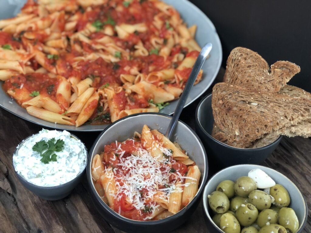 penne all'arrabiata 