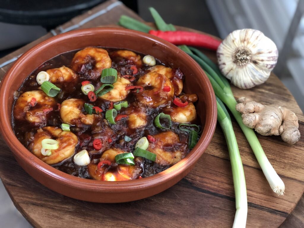 gamba's in chilisaus