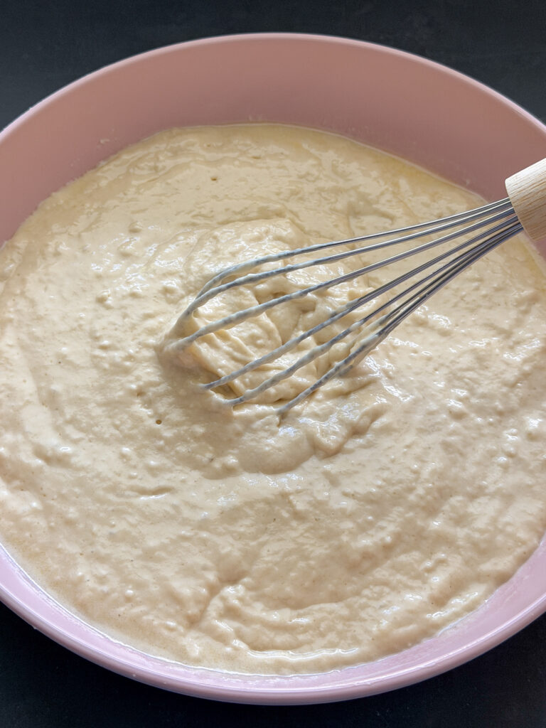 Dik beslag voor luchtige American pancakes