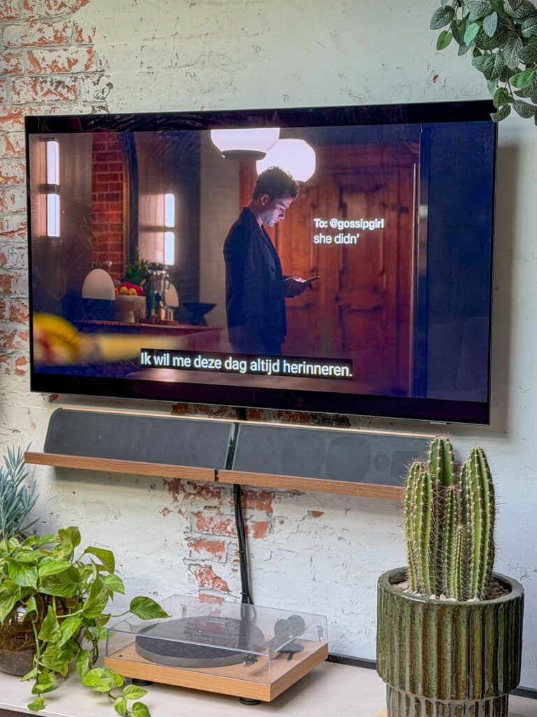 Gossip girl op de tv kijken