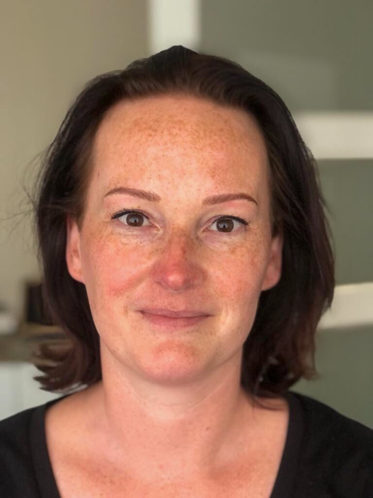 Marie-Louise met wenkbrauwen