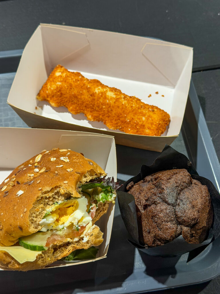 lunch op de Kreadoe